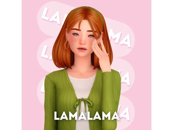Sims 4 Hair Misti v3 by lamalamalove