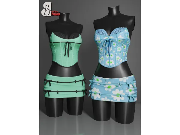 Sims 4 BillionProject-Becky Outfit