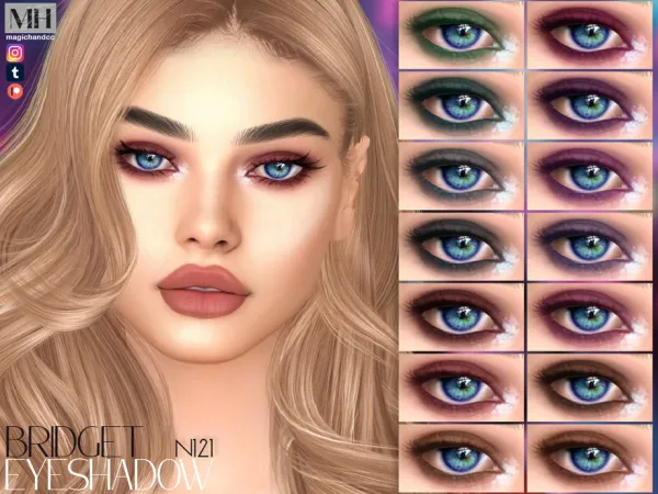 Sims 4 Bridget Eyeshadow N121