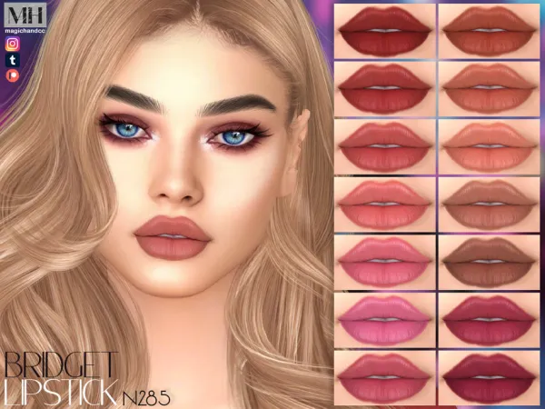 Sims 4 Bridget Lipstick N285