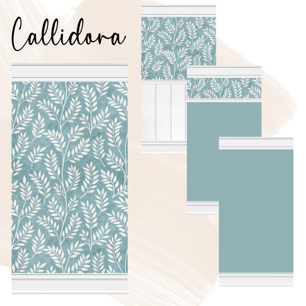 Mix The Callidora Wall Set by simsfinds - The Sims 4 Custom Content
