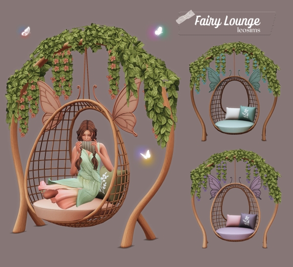 Mix Fairy Lounge by leosims4cc - The Sims 4 Custom Content