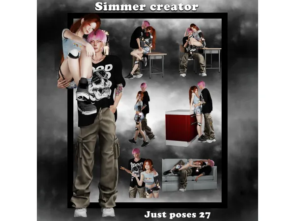 Sims 4 Just poses #27