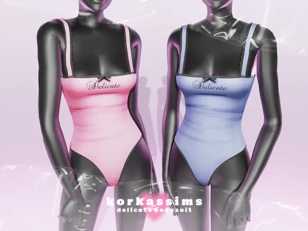 delicate bodysuit by korkassims