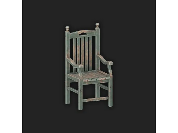 Mix farmey dinign chair - The Sims 4 Custom Content
