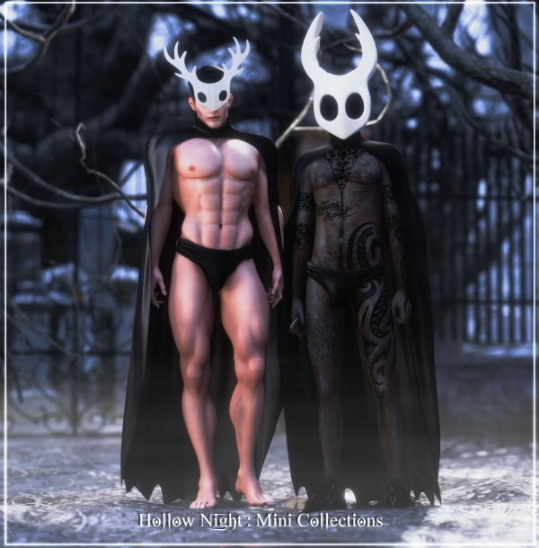 Alpha Hollow Night Mini Collection by beccaxcouquetts - The Sims 4 Custom Content