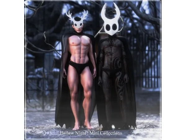 Alpha Hollow Night Mini Collection - The Sims 4 Custom Content