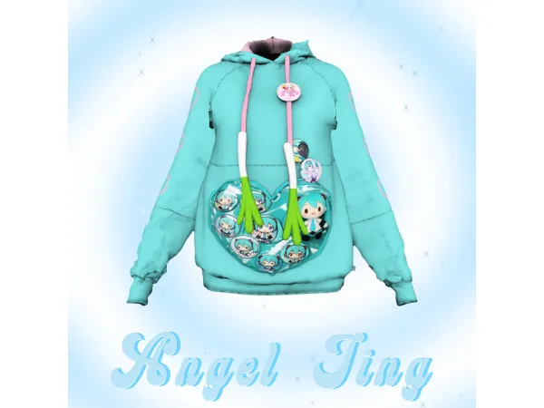 Alpha angeljing miku by angeljing - The Sims 4 Custom Content