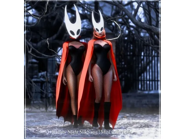 Alpha ufe0f Hollow Night Silksong Mini Collection ufe0f - The Sims 4 Custom Content