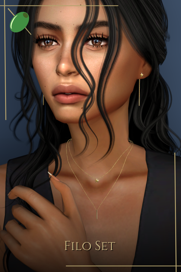 Alpha Filo Set by pitted0live - The Sims 4 Custom Content
