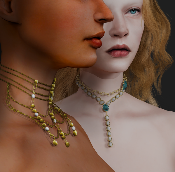 Alpha Halloween 2025 Bride Accessories by simsfinds - The Sims 4 Custom Content