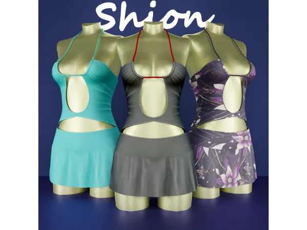 Sims 4 Shion-Camila Party Dress
