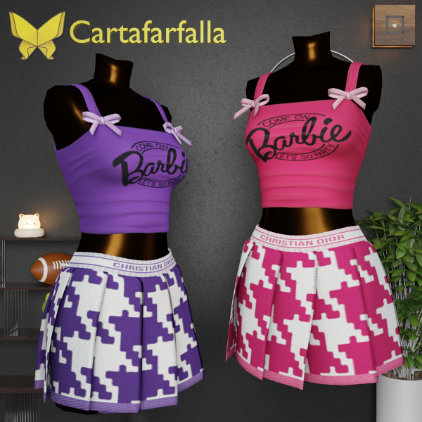 Alpha Cartafarfalla Diorbelle by cartafarfalla - The Sims 4 Custom Content