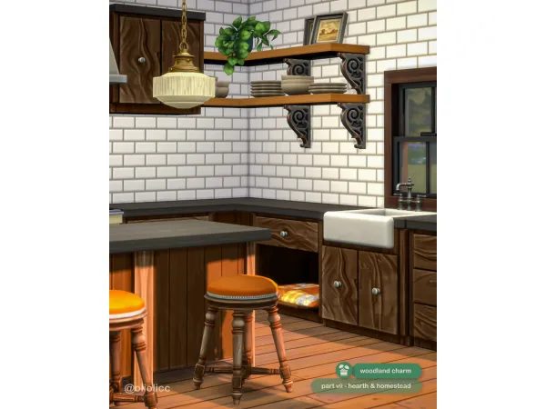 Sims 4 Woodland Charm: Part VII u2013 Hearth & Homestead by oliolicc