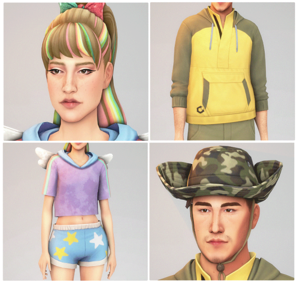 Maxis Match EP20 CAS Unlocks by simsfinds - The Sims 4 Custom Content