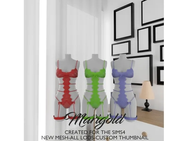 Sims 4 MARIGOLD TS4- PRETTY SET