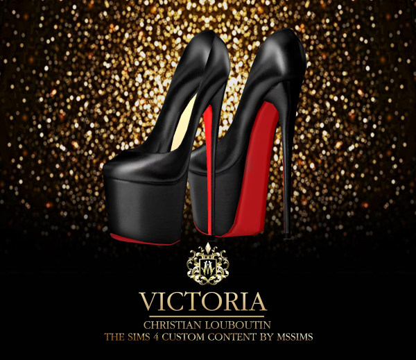 Alpha VICTORIA CHRISTIAN LOUBOUTIN by simsfinds - The Sims 4 Custom Content