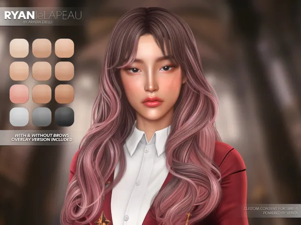 Alpha leLAPEAU Ryan Skin by VentaStudio - The Sims 4 Custom Content