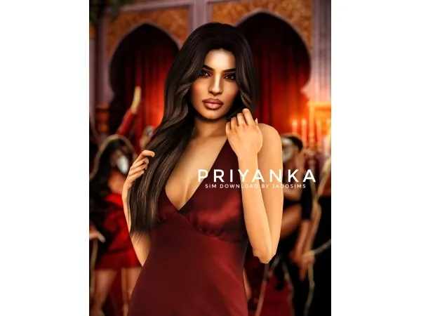 Alpha Priyanka Chopra (Sim Download) - The Sims 4 Custom Content