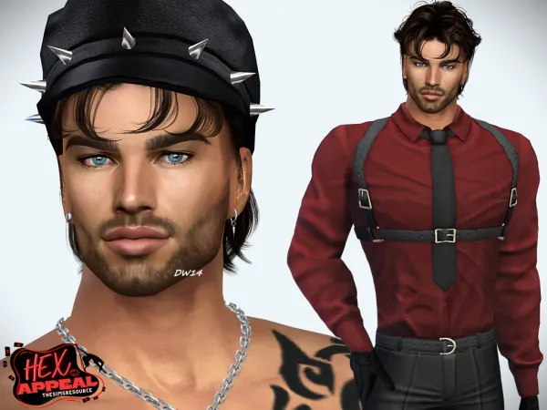 Mix Hex Appeal Paul Harper - The Sims 4 Custom Content