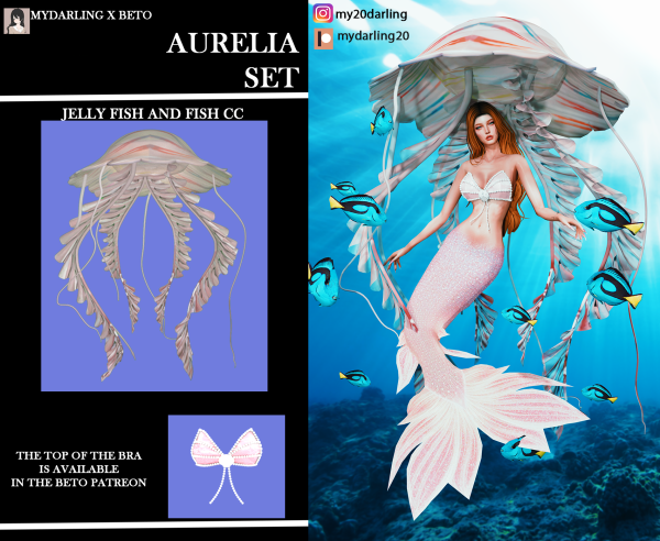 Alpha AURELIA SET by mydarling20 - The Sims 4 Custom Content