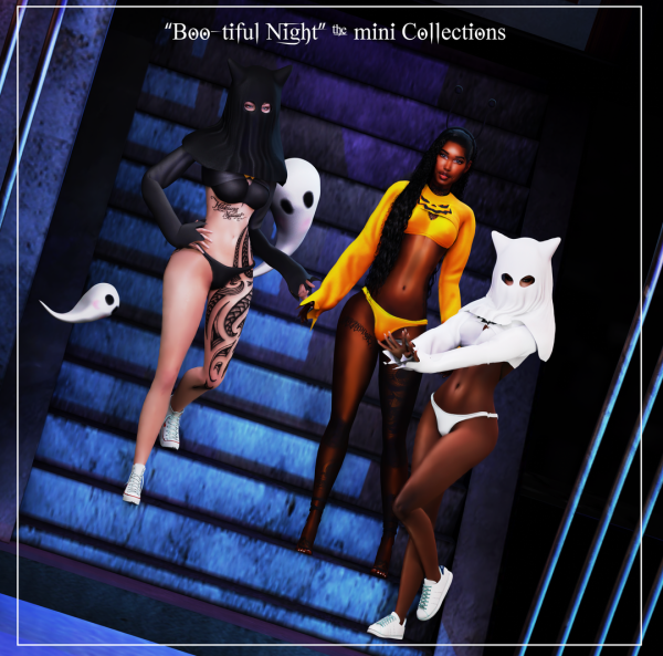 Alpha Boo tiful Night Mini Collections by beccaxcouquetts - The Sims 4 Custom Content