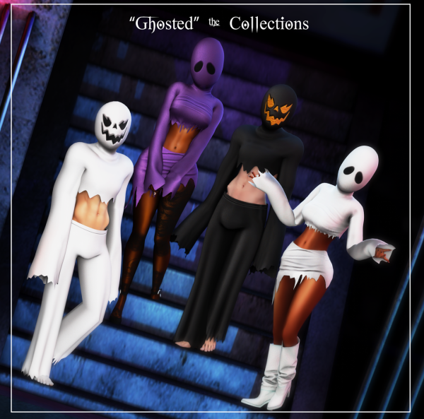 Alpha Ghosted the Collections by beccaxcouquetts - The Sims 4 Custom Content