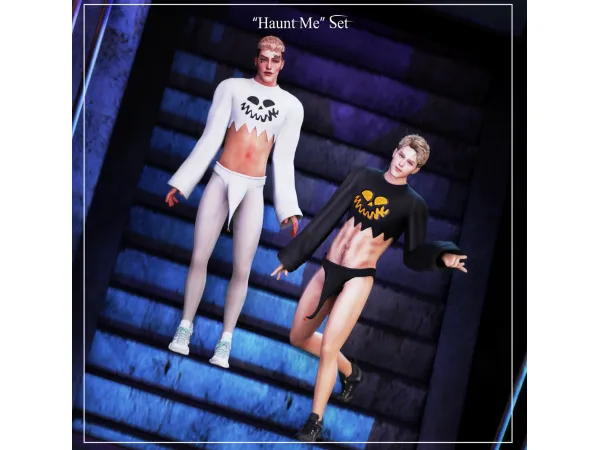 Alpha u201cHaunt Meu201d Set - The Sims 4 Custom Content