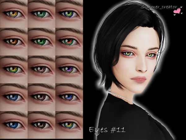 Mix (SC) Eyes 11 - The Sims 4 Custom Content