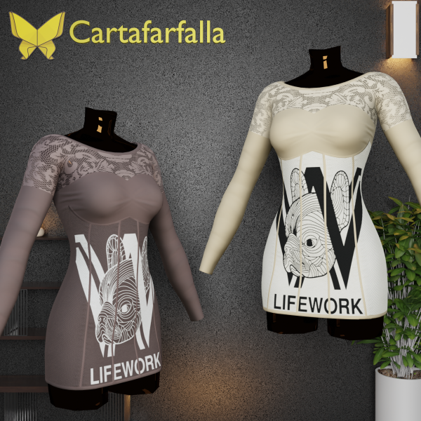 Alpha Cartafarfalla Corsiva by cartafarfalla - The Sims 4 Custom Content