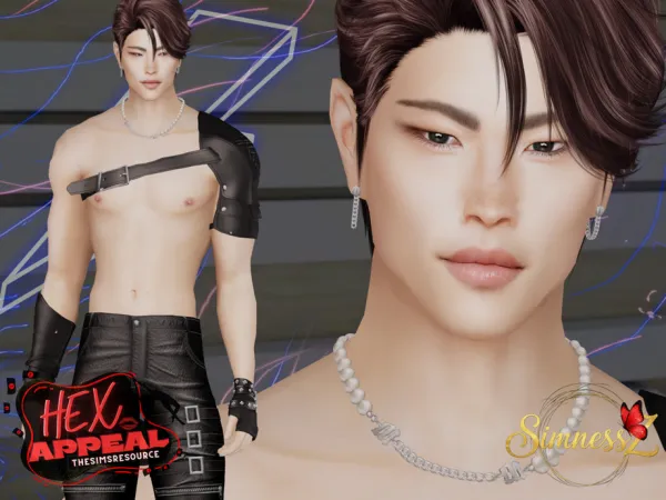 Alpha Hex Appeal Hoppa Joon - The Sims 4 Custom Content
