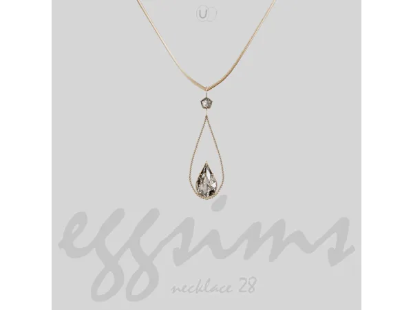 Sims 4 necklace 28 By eggu_sims
