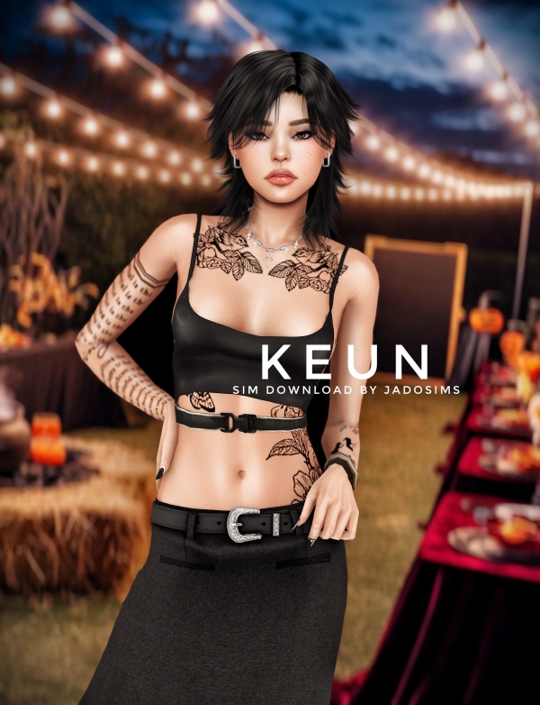 Alpha Keun (Sim Download) by shopwithflynnn - The Sims 4 Custom Content