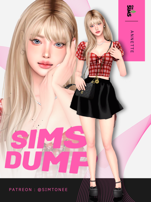 Alpha Sims Dump 23 Annette by simsfinds - The Sims 4 Custom Content