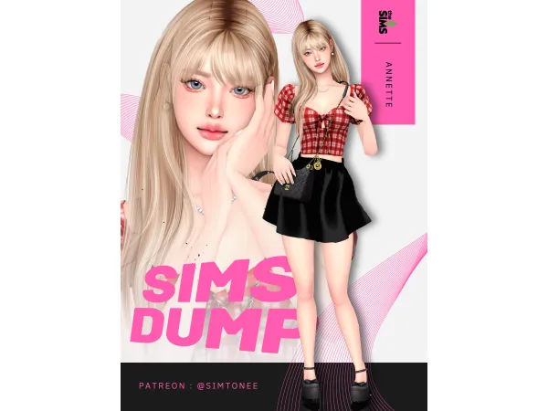 Alpha Sims Dump 23 Annette - The Sims 4 Custom Content