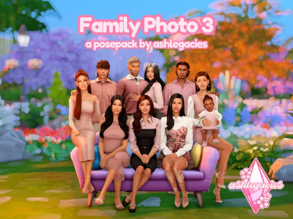 Family Photo 3 Posepack