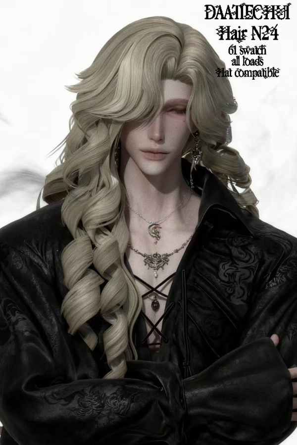 Alpha DAATIECHUI_Hair 24 by simsfinds - The Sims 4 Custom Content