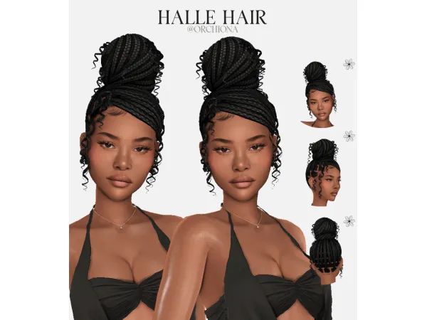 HALLE HAIR by orchiona_