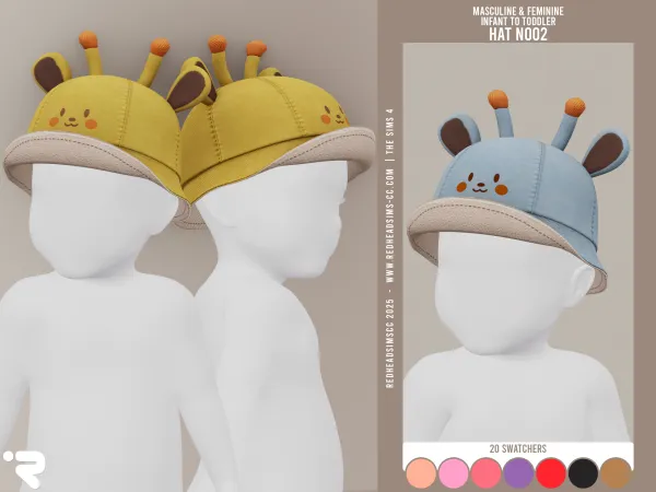 Alpha IU HAT N002 - The Sims 4 Custom Content