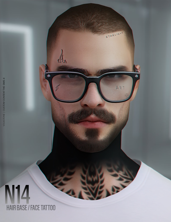 Alpha HAIR BASE N14 Pack Ginger (FREE) by volkstonesims - The Sims 4 Custom Content