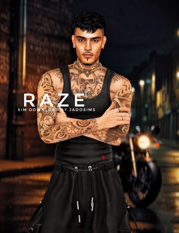 Alpha Raze (Sim Download) by shopwithflynnn - The Sims 4 Custom Content