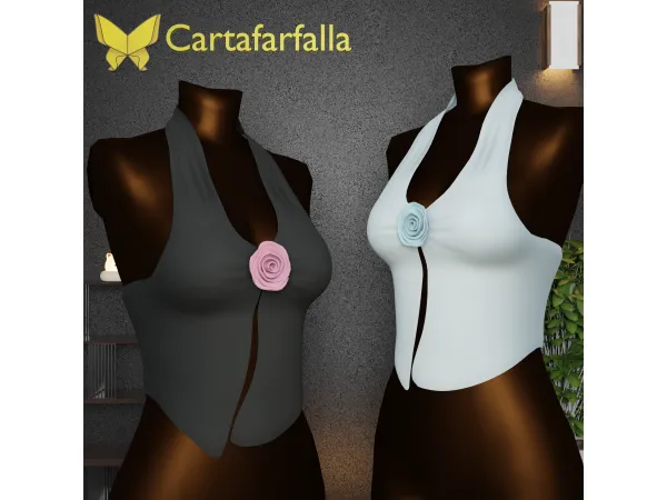 Alpha Cartafarfalla Fiora - The Sims 4 Custom Content