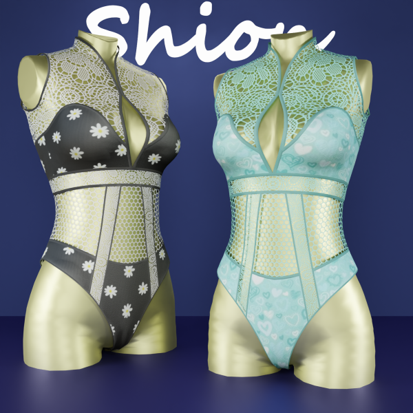 Alpha Shion Katya Swimsuit by shion_sims - The Sims 4 Custom Content
