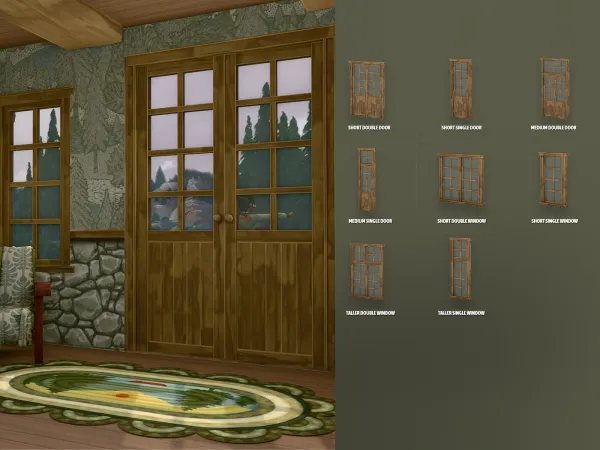 Log Cabin Windows & Doors