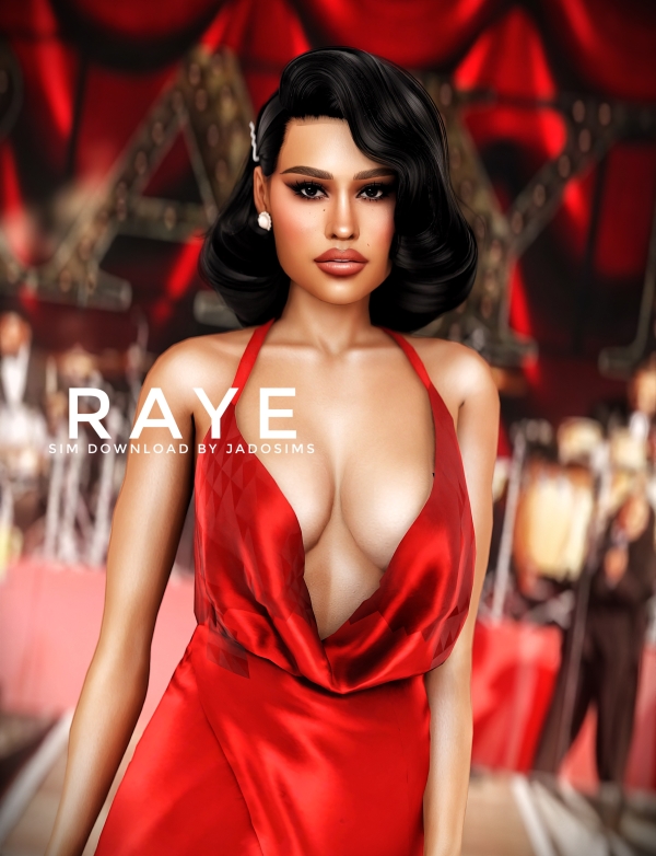 Alpha Raye (Sim Download) by shopwithflynnn - The Sims 4 Custom Content