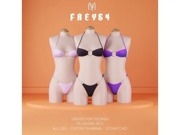 Alpha FR_Navara Sets - The Sims 4 Custom Content