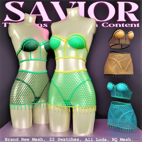Alpha Svr_Wiendy Dress Lace (Lingerie) by saviorts4 - The Sims 4 Custom Content