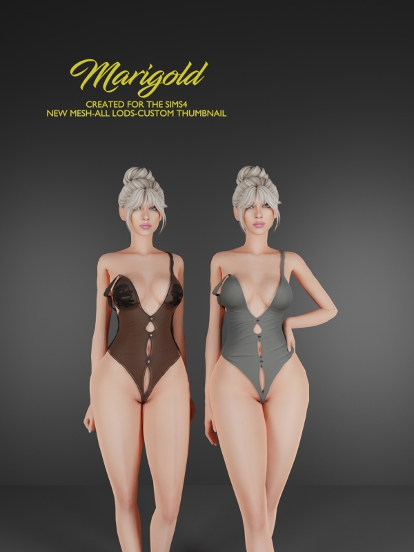 Alpha MARIGOLD TS4_VIONA by marigoldsims - The Sims 4 Custom Content