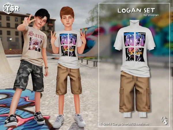 Logan Clothing Set for children
