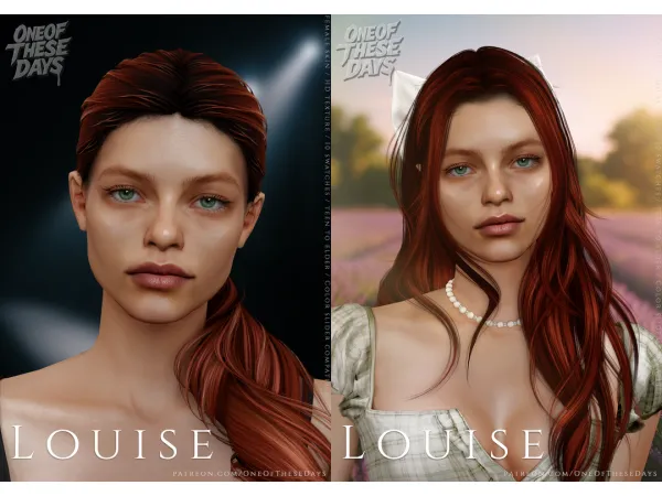 Louise V3 - SKIN + lipstick & tray files